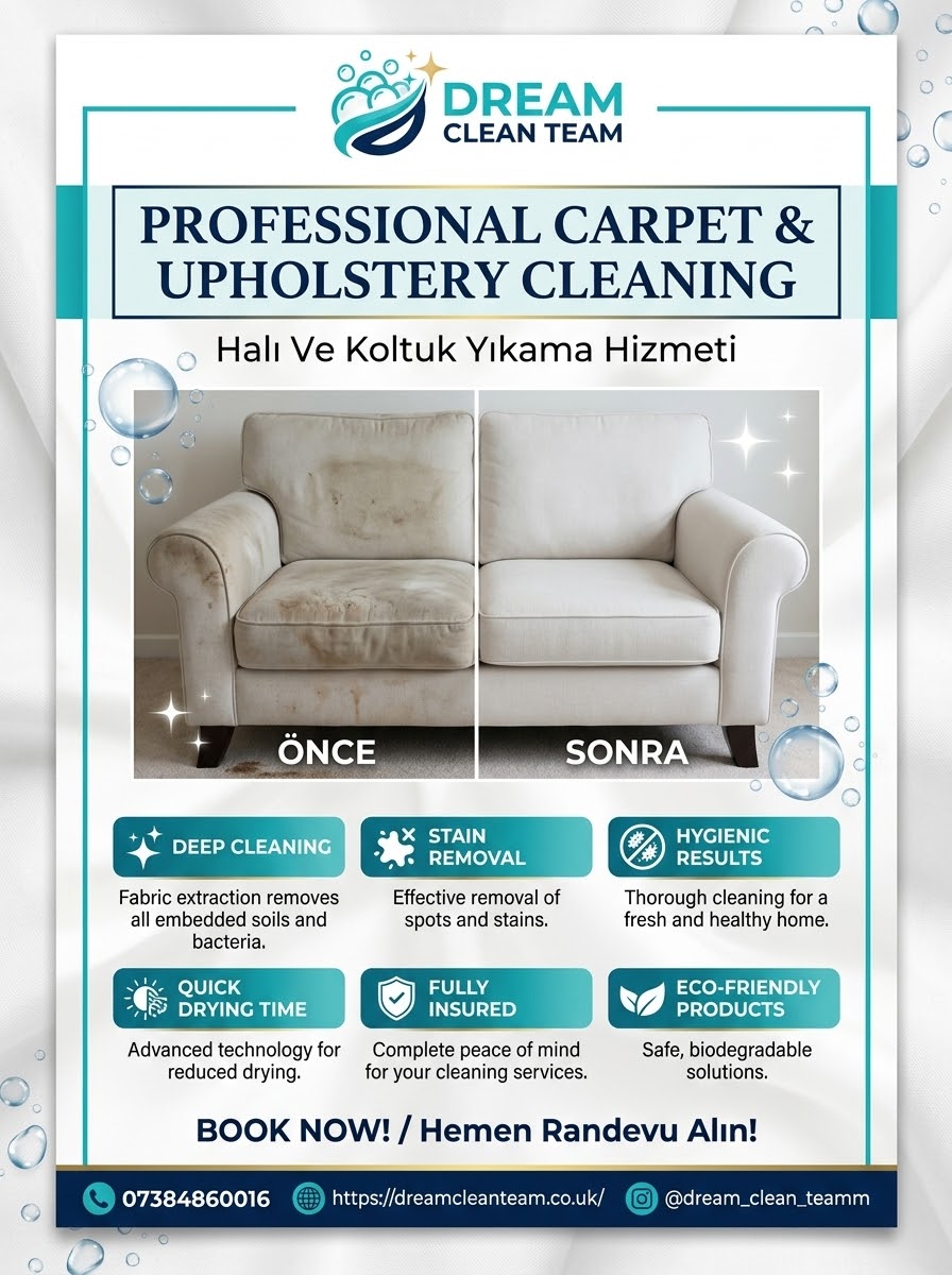 Carpet and Upholstery Cleaning